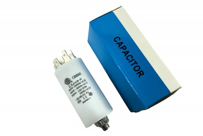 Конденсатор CBB60 2.5 мкФ 450V, з гайкою